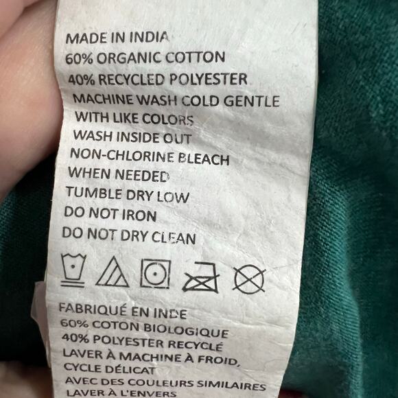 Prana Mens Green Short Sleeve T Shirt Size Medium - Picture 7 of 7